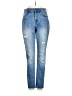 PacSun Hearts Blue Jeans Size 26 waist - photo 1