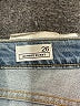 Gap Hearts Silver Blue Jeans Size 26 waist - photo 4