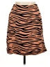 Assorted Brands Animal Print Brown Casual Skirt Size 6 - 8 - photo 1