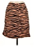 Assorted Brands Animal Print Brown Casual Skirt Size 6 - 8 - photo 2