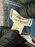 Madewell Chevron-herringbone Blue Jeans Size 27 waist - photo 5