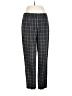 Trouve Plaid Gray Casual Pants Size 4 - photo 1