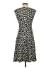 Wisp Print Black Casual Dress Size 0 - photo 2