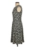 Wisp Print Black Casual Dress Size 0 - photo 5