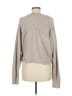 Bobi BLACK Solid Gray Pullover Sweater Size M - photo 2