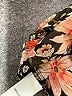 Maurices 100% Polyester Floral Black Long Sleeve Blouse Size M - photo 5