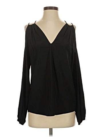 Ramy Brook Long Sleeve Silk Top (view 1)