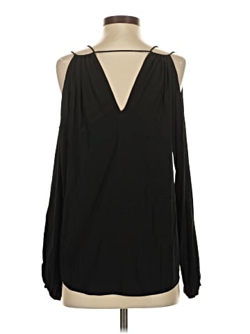 Ramy Brook Long Sleeve Silk Top (view 2)
