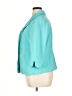 Leslie Fay 100% Polyester Teal Blazer Size 16 (petite) - photo 5