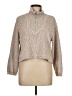 Saylor 100% Polyester Tweed Tan Pullover Sweater Size L - photo 1