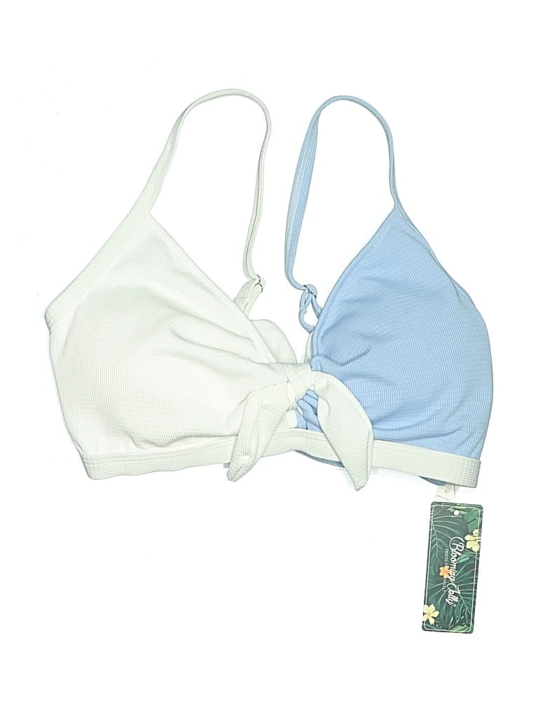 Blooming Jelly Swimsuit Top Blue Swimwear In Brown