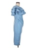 Boohoo Blue Cocktail Dress Size 6 - photo 4