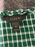 J.Crew Argyle Green Long Sleeve Blouse Size 4 - photo 7