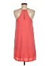 Very J 100% Polyester Solid Orange Casual Dress Size M - photo 2