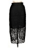 Coast 100% Polyester Black Formal Skirt Size 6 - photo 1