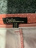 dalia Chevron-herringbone Red Casual Pants Size 10 - photo 7