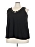 Torrid Black Sleeveless Blouse Size 3X Plus (3) - photo 1