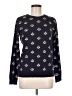 Vineyard Vines 100% Cotton Print Blue Pullover Sweater Size 7 - photo 1