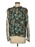 J by Joie 100% Polyester Teal Long Sleeve Blouse Size S - photo 1