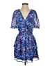 Sugarlips 100% Polyester Floral Blue Casual Dress Size XS - photo 1