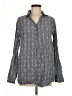 Bob Timberlake Gray Long Sleeve Blouse Size M - photo 1