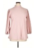 Cable & Gauge Pink 3/4 Sleeve Blouse Size XL - photo 1