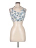 Shein Blue Sleeveless Blouse Size 6 - photo 1