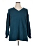 Lane Bryant 100% Acrylic Teal Pullover Sweater Size 14 - 16 Plus - photo 1