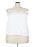 Shein Curve White Sleeveless Blouse Size 3X - photo 1