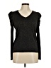 CeCe Black 3/4 Sleeve T-Shirt Size M - photo 1