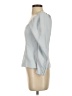 Something Navy Silver Long Sleeve Top Size S - photo 5