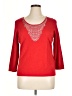 Ruby Rd. Red Pullover Sweater Size XL - photo 1