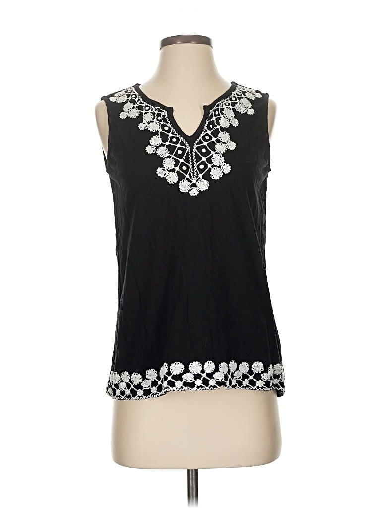 Pre-owned Artisan Ny Sleeveless T-shirt In Black