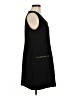 Christopher & Banks Solid Black Casual Dress Size M - photo 4