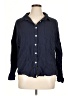 Automet 100% Rayon Blue Long Sleeve Button-Down Shirt Size XL - photo 1