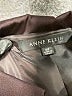 Anne Klein 100% Polyester Burgundy Black Coat Size 0 (petite) - photo 6