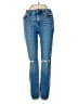Lovers + Friends Hearts Blue Jeans Size 24 waist - photo 1