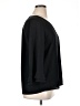 Lands' End 100% Polyester Black 3/4 Sleeve Blouse Size 14 - photo 4