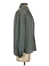Max Studio 100% Polyester Polka Dots Green Long Sleeve Blouse Size XS - photo 4