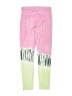 Justice 100% Recycled Polyester Tie-dye Pink Active Pants Size 16 - 18 - photo 2