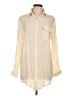 Assorted Brands Color Block Ivory Long Sleeve Blouse Size L - photo 1