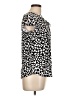 Diana Belle Black Short Sleeve Blouse Size L - photo 4