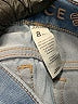 Justice Solid Blue Jeans Size 8 - photo 3