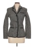 Andrea Jovine 100% Cotton Houndstooth Gray Blazer Size 10 - photo 1