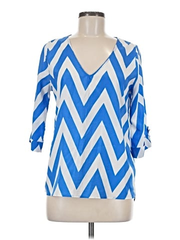Everly 3/4 Sleeve Blouse (view 1)
