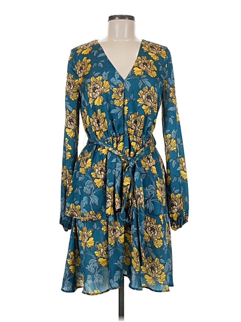 Pre-owned Louna Casual Dress In Blue