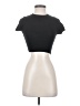 Zara Black Short Sleeve Top Size S - photo 1