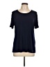 MICHAEL Michael Kors Blue Short Sleeve Top Size L - photo 1