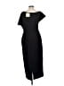 Anne Klein Solid Black Cocktail Dress Size 4 - photo 2