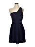Theory 100% Silk Solid Blue Cocktail Dress Size 4 - photo 1